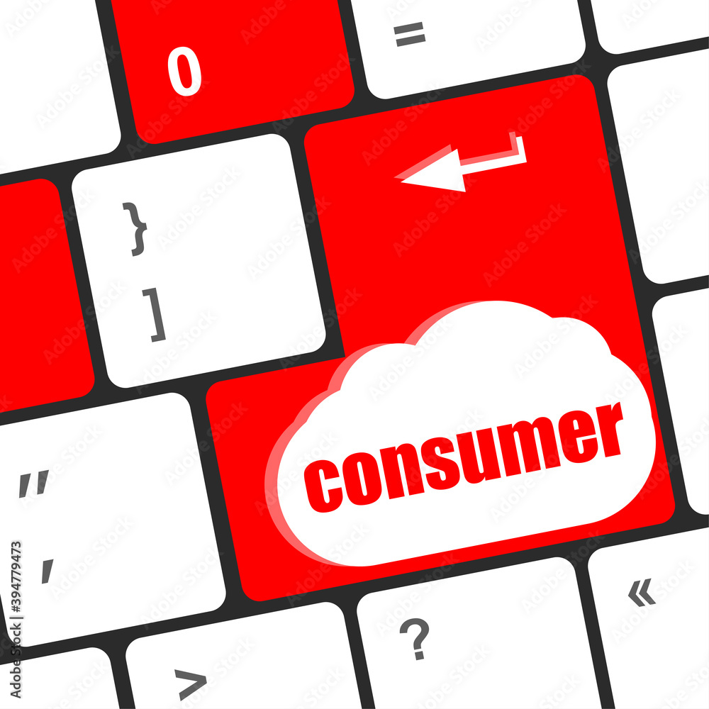 Poster consumer message on enter key of keyboard