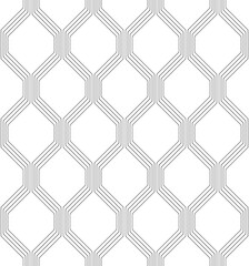 Vector geometric seamless pattern. Modern geometric background. Grid with squares.