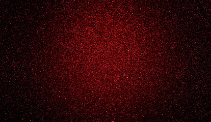 Fototapeta na wymiar Shiny red and black gradient glitter texture background