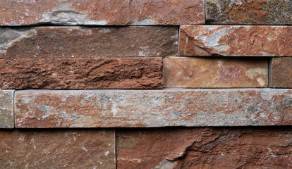 Red brick wall texture grunge background