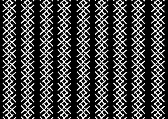 Abstract black and white wallpaper pattern made of alphabet lettering n