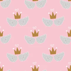 Foto op Canvas Crown pattern 4 © mistletoe