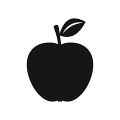Apple icon, isolated vector symbol.