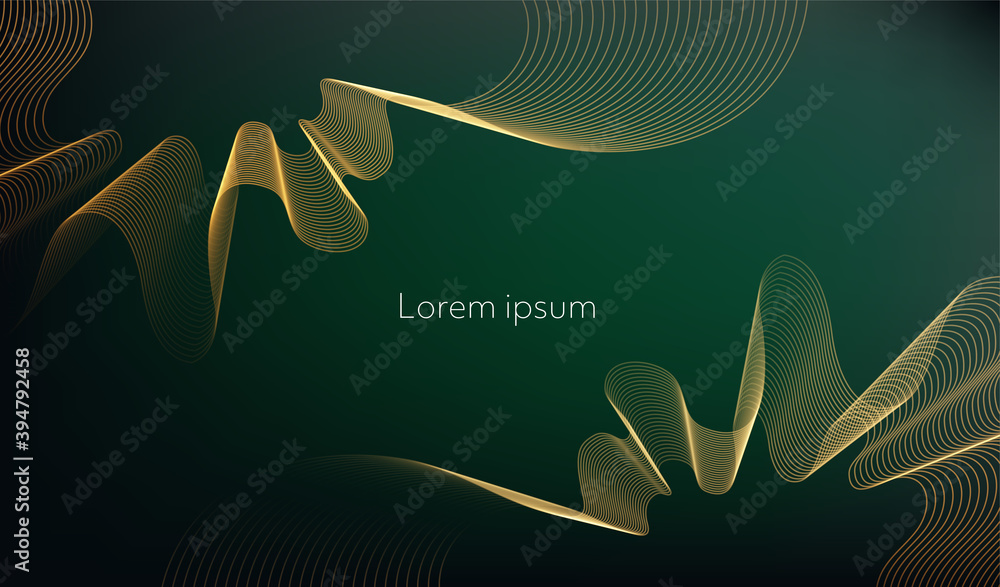 Poster Moving colorful abstract background. Dynamic Effect. Vector Illustration. Design Template.