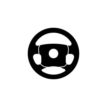 recommend clip art: steering wheel icon logo