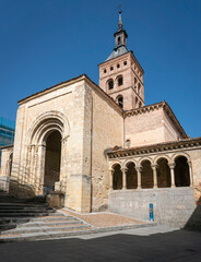 Fototapeta na wymiar Church in Segovia, Spain
