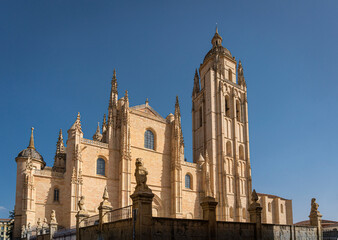 Fototapeta premium Cathedral in Segovia, Spain