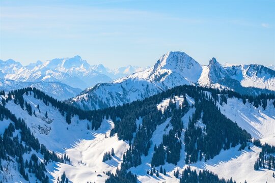 Winter Wonderland in the Bavarian Alps