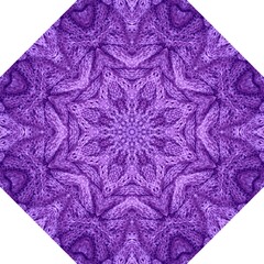 Beautiful violet octagonal pattern with knitted ornament