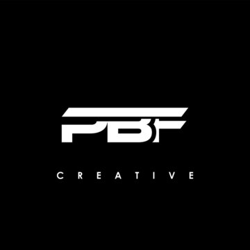 PBF Letter Initial Logo Design Template Vector Illustration	
