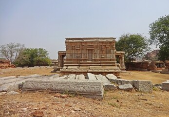Fototapeta premium hampi unesco world heritage site,karnataka,india
