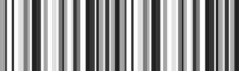 Seamless stripe pattern. Abstract background with lines. Striped banner. Black and white illustration
