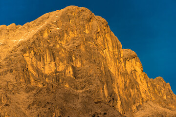 Hohe Munde in der Abendsonne