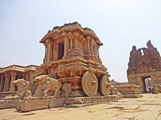 Fototapeta premium hampi unesco world heritage site,karnataka