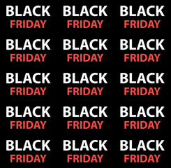 Black friday text background seamless  sale banner texture, advertising 