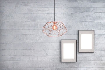 gray wall and interior design for home, office, hotel and bedroom
