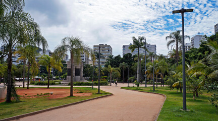 Public square in the neighborhood of Ipanema