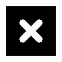 Obraz premium Wrong marks, Cross marks, Rejected, Disapproved, No, False, Not Ok, Wrong Choices, Task Completion, Voting. - vector mark symbols. White outline design. Isolated icon.