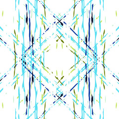 Spots, Ikat. Tie Dye, Batik. Ornament. 