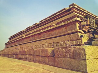 Obraz premium Group of Monuments at Hampi - UNESCO World Heritage,karnataka