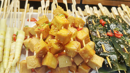 Spicy chuan Chuan xiang delicious snacks, sichuan region is one of the food snacks