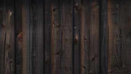 Naklejka premium Dark wood background