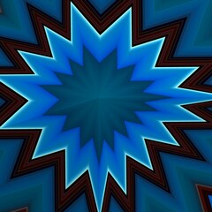 colorful mosaic with symmetrical patterns. abstract background.