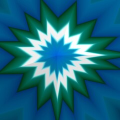 colorful mosaic with symmetrical patterns. abstract background.