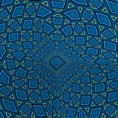 colorful mosaic with symmetrical patterns. abstract background.