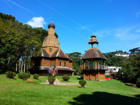 Ukrainian Memorial, tingui park Curitiba, Brazil