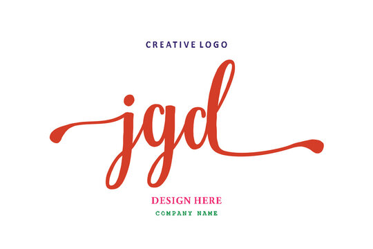 JGD lettering logo is simple, easy to understand and authoritative