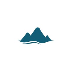Mountain Logo vector icon illustration
