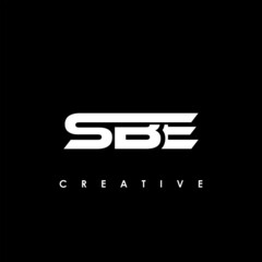 SBE Letter Initial Logo Design Template Vector Illustration	
