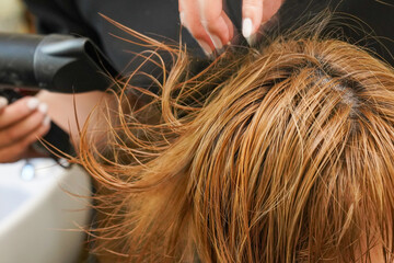 Obraz premium ヘアブロー