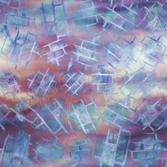Seamless abstract pattern that looks like wax melt. Pastel gentle colored design. High quality illustration that resembles encaustic art. Iridescent holographic luxurious graphic design.