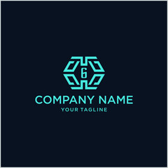 Logo design symbol abstract figure