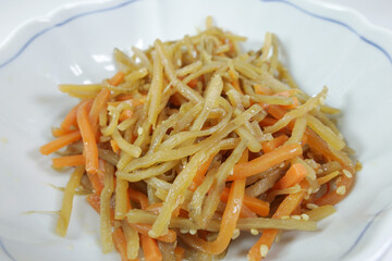 きんぴらごぼう
