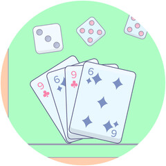 Card Game Vector 