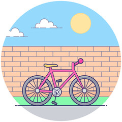 Pedal Bike Vector 