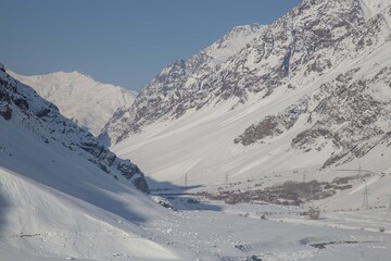 Fototapeta na wymiar Winter photography of Ladakh Landscapes