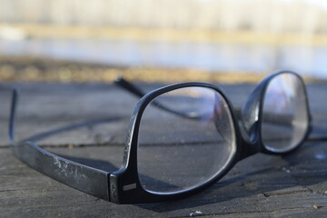 sunglasses on the pier