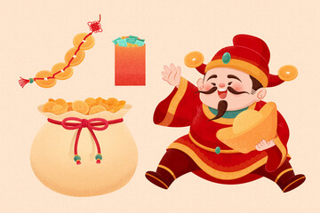 Element set of Chinese New Year