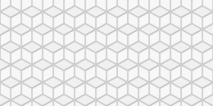 Silver Cube Metal Texture. Seamless Tiling.