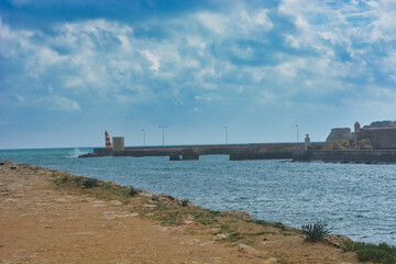 Fototapeta na wymiar Die Küste von Lagos, Portugal