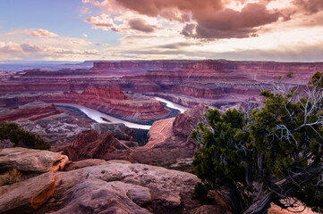 Dead Horse Point Colorado River Arches National Park Moab Utha USA