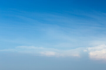 blue sky with clouds