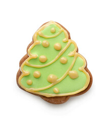 Gingerbread tree isolated