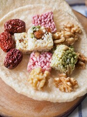 한국의 전통음식 강정, 한과
