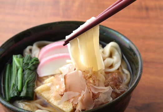 名古屋名物　きしめん