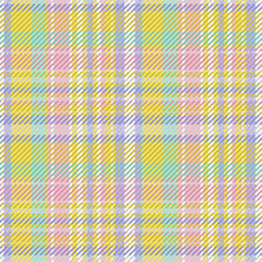 Seamless pattern of scottish tartan plaid. Repeatable background with check fabric texture. Vector backdrop striped textile print.
